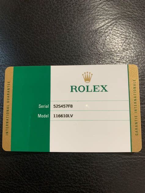 do i need to register my rolex|Rolex warranty card.